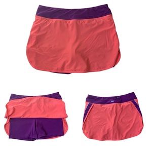 Lucy Endurance Skort Tennis Skort Golf Skirt Pink Purple
